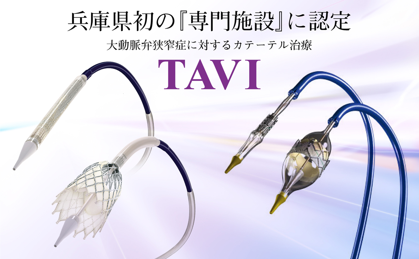 大動脈弁狭窄症のカテーテル治療TAVI